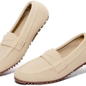 Trakxy Women's Loafer Shoes Comfortable Flat Loafer size 7.5